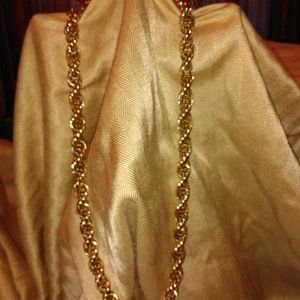 ANNE KLEIN GOLD-TONE ROPE 22" NECKLACE